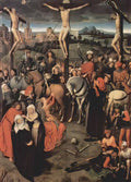 Hans Memling altar triptych from the lübeck cathedral detail 1491 Art A4 Photo Print