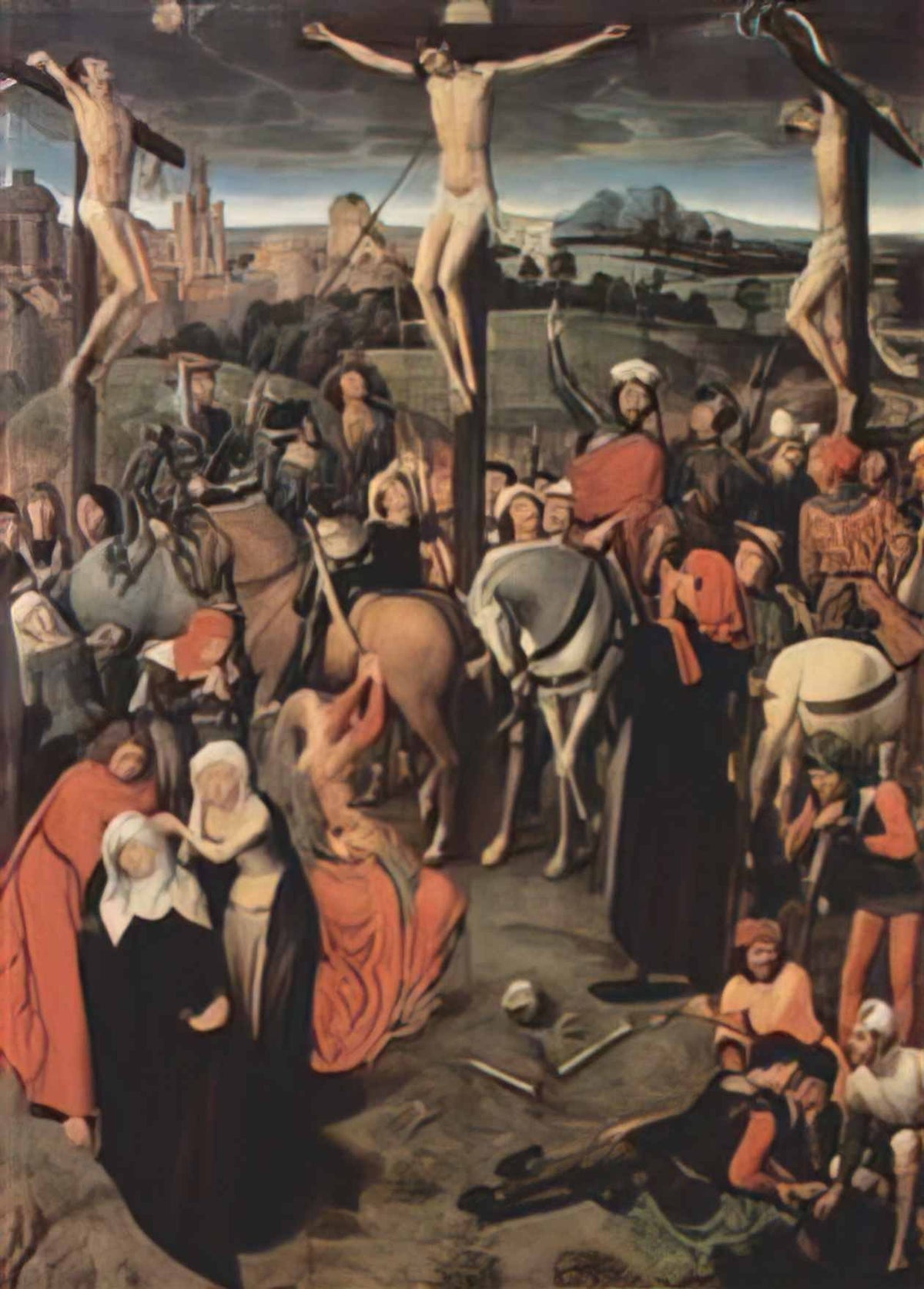Hans Memling altar triptych from the lübeck cathedral detail 1491 Art A4 Photo Print