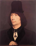 Hans Memling portrait of anthony of burgundy 1470 Art A4 Photo Print