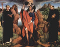 Hans Memling the triptych of willem moreel middle panel saint christo Art A4 Photo Print