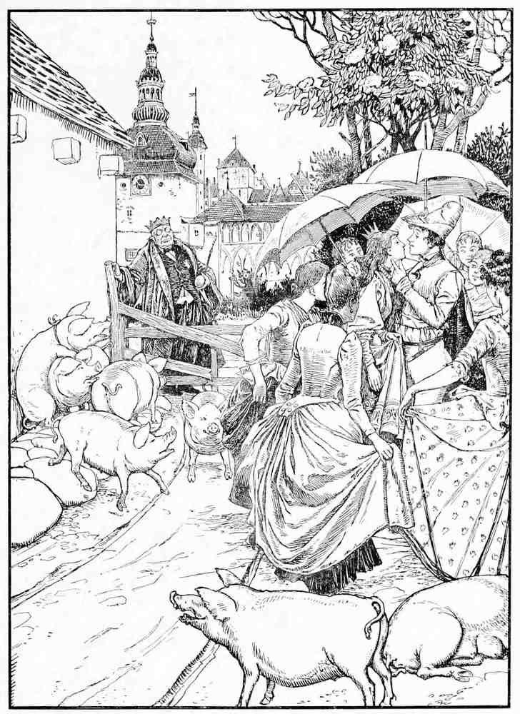 Hans Tegner Page 015 Fairy Art Vintage Illustration A4 Photo Print