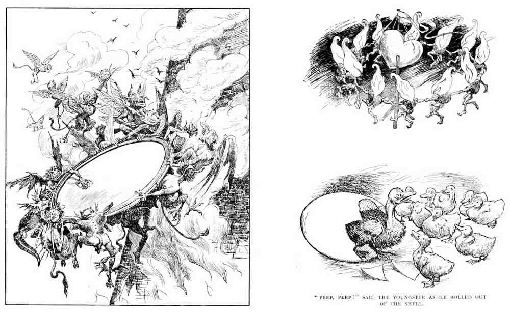 Hans Tegner Page 099 Fairy Art Vintage Illustration A4 Photo Print