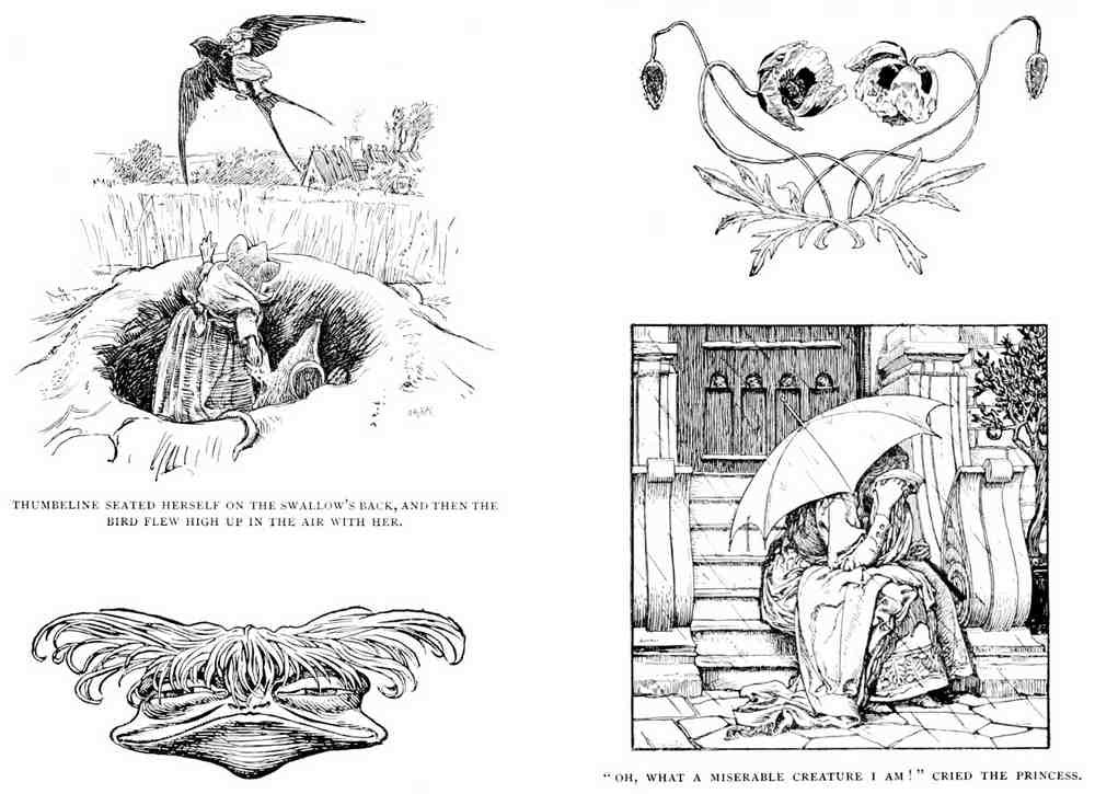 Hans Tegner Page 111 Fairy Art Vintage Illustration A4 Photo Print
