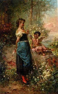 Hans ZatzkDer Liebesbrief The Love Letter A4 Photo Print