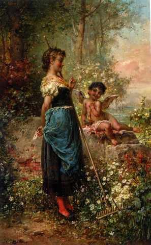 Hans ZatzkDer Liebesbrief The Love Letter A4 Photo Print