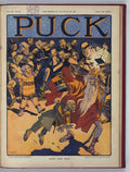 Happy new year Dec 1908 PUCK A4 Photo Print