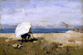 Hard At It Guthrie Impressionism A4 Photo Print