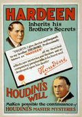 Hardeen 2 Magic Magician Vintage A4 Photo Print