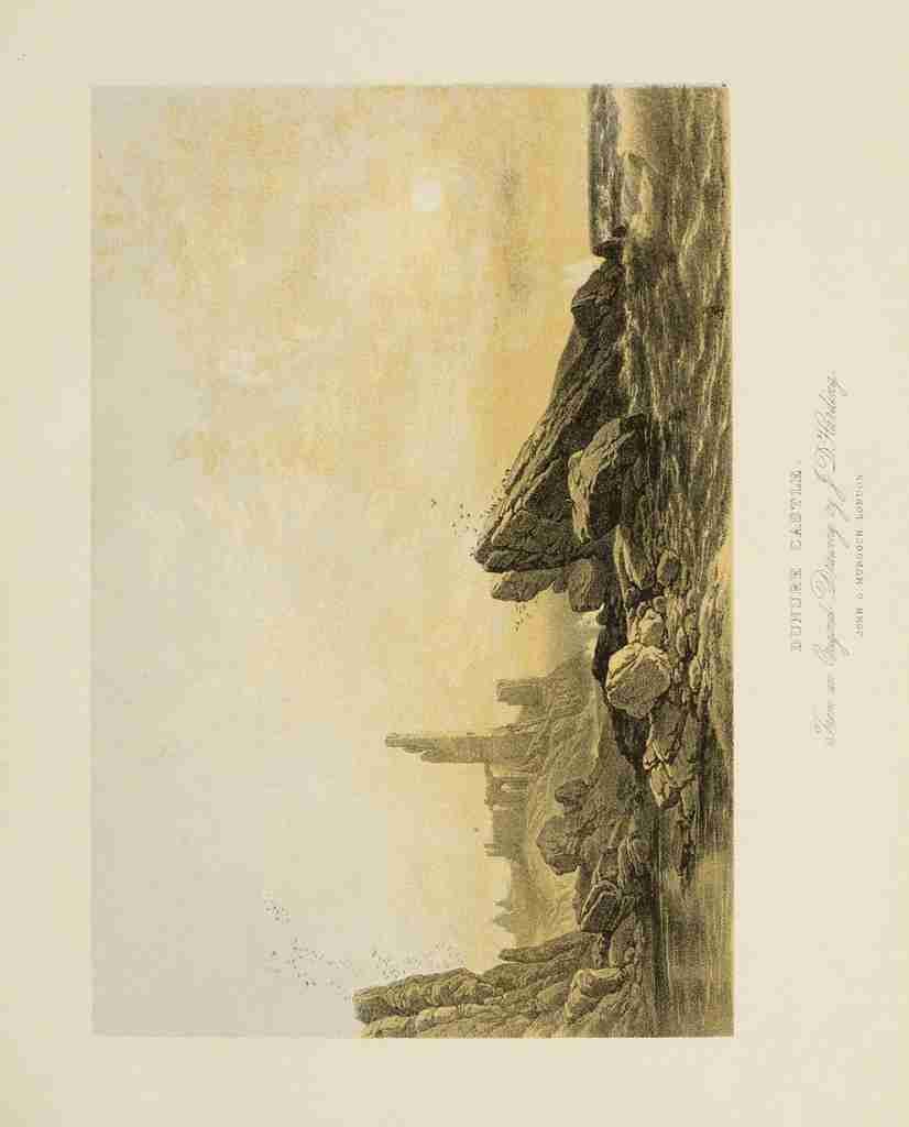 Harding James Duffield 1798 1863 Scotland 1840 Dunure Castle A4 Photo Print