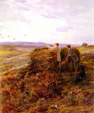 Hardy Heywood H The Grouse Shoot A4 Photo Print