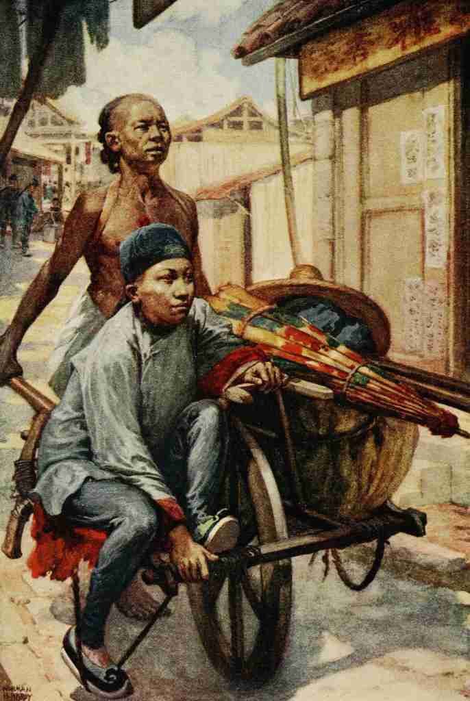 Hardy Norman H 1864 1914 A wheelbarrow China 1910 A4 Photo Print