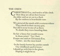 Hardy Thomas 1840 1928 Selected Poems 1921 The Oxen A4 Photo Print