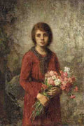 Harlamoff Alexej Artist S Daughter A4 Photo Print