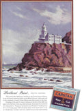 Harland Point Lighthouse Vintage Retro Advert Poster A4 Photo Print