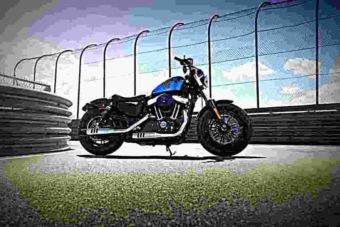 Harley Davidson 115th Anniversary Forty Eight 2018 3 motorbike A4 Photo Print