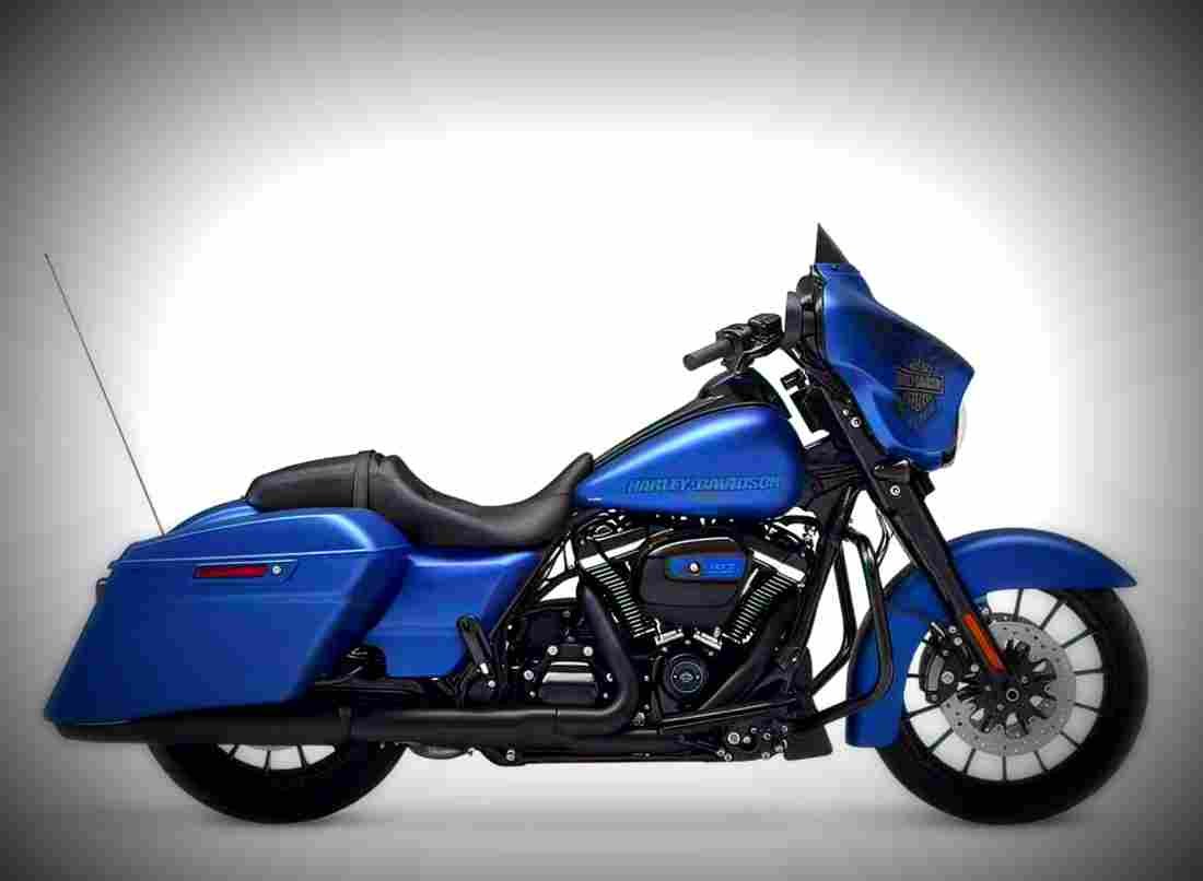 Harley Davidson 115th Anniversary Street Glide Special 2018 1 motorbike A4 Photo Print