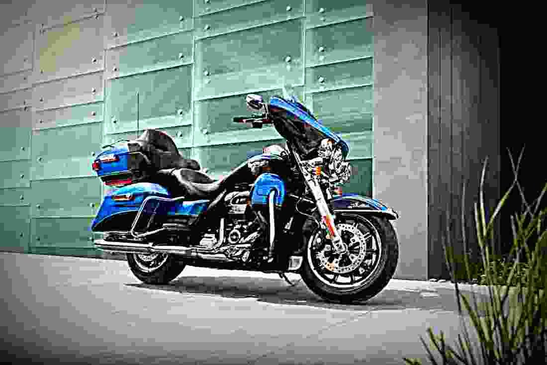 Harley Davidson 115th Anniversary Ultra Limited 2018 3 motorbike A4 Photo Print