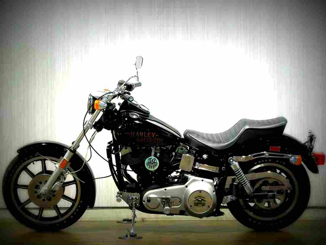 Harley Davidson 1200 Low Rider FXS 1978 6 motorbike A4 Photo Print