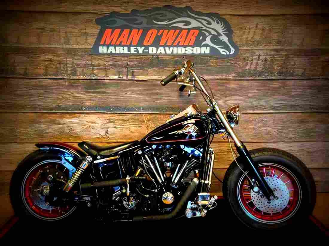 Harley Davidson 1200 Low Rider FXS 1979 4 motorbike A4 Photo Print