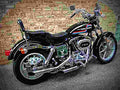 Harley Davidson 1200 Super Glide FXE 1979 5 motorbike A4 Photo Print