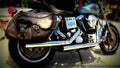 Harley Davidson 1340 Dyna Convertible 1995 2 motorbike A4 Photo Print