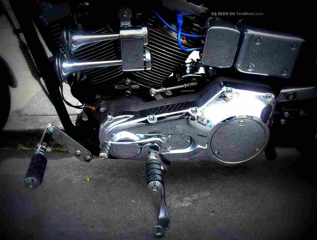 Harley Davidson 1340 Dyna Low Rider 1994 2 motorbike A4 Photo Print