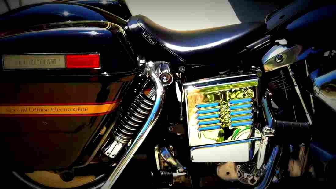 Harley Davidson 1340 EIectra Glide Belt Drive FLH 1982 3 motorbike A4 Photo Print