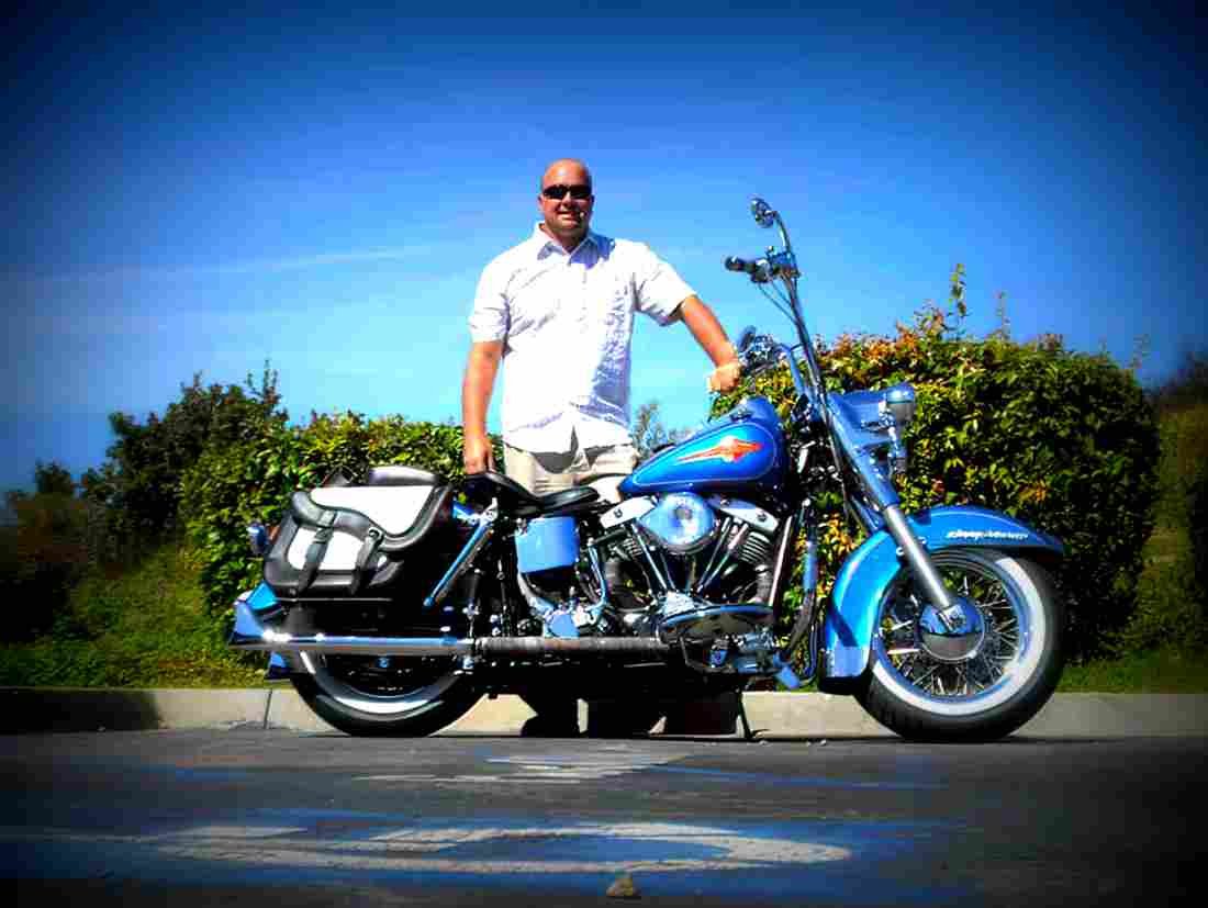 Harley Davidson 1340 EIectra Glide Belt Drive FLH 1982 5 motorbike A4 Photo Print