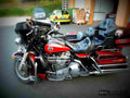 Harley Davidson 1340 Electra Glide Classic 1995 5 motorbike A4 Photo Print