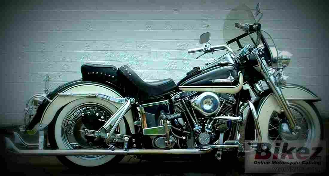 Harley Davidson 1340 Electra Glide Classic FLHTC (reduced effect) 1988 1 motorbike A4 Photo Print