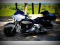 Harley Davidson 1340 Electra Glide FLHT 1986 2 motorbike A4 Photo Print