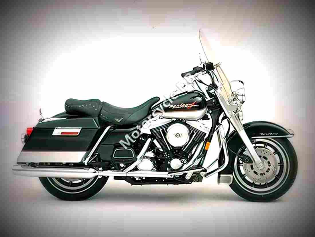 Harley Davidson 1340 Electra Glide Road King 1994 1 motorbike A4 Photo Print