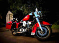 Harley Davidson 1340 Electra Glide Sport 1993 6 motorbike A4 Photo Print