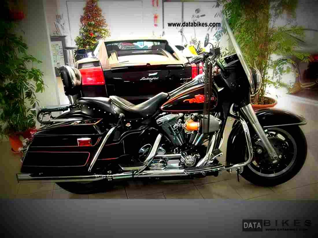 Harley Davidson 1340 Electra Glide Sport FLHS 1990 4 motorbike A4 Photo Print