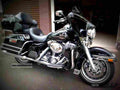 Harley Davidson 1340 Electra Glide Ultra Classic 1989 2 motorbike A4 Photo Print