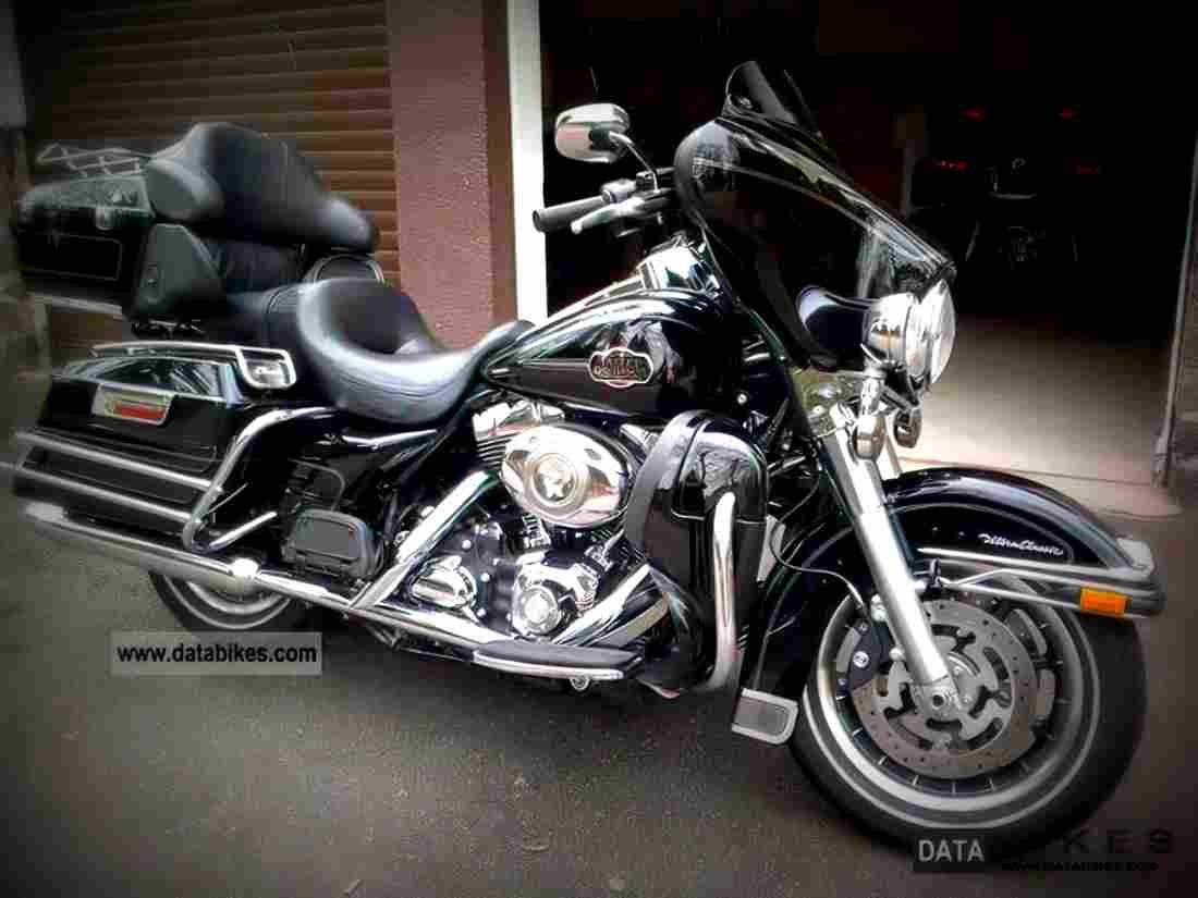 Harley Davidson 1340 Electra Glide Ultra Classic 1989 2 motorbike A4 Photo Print