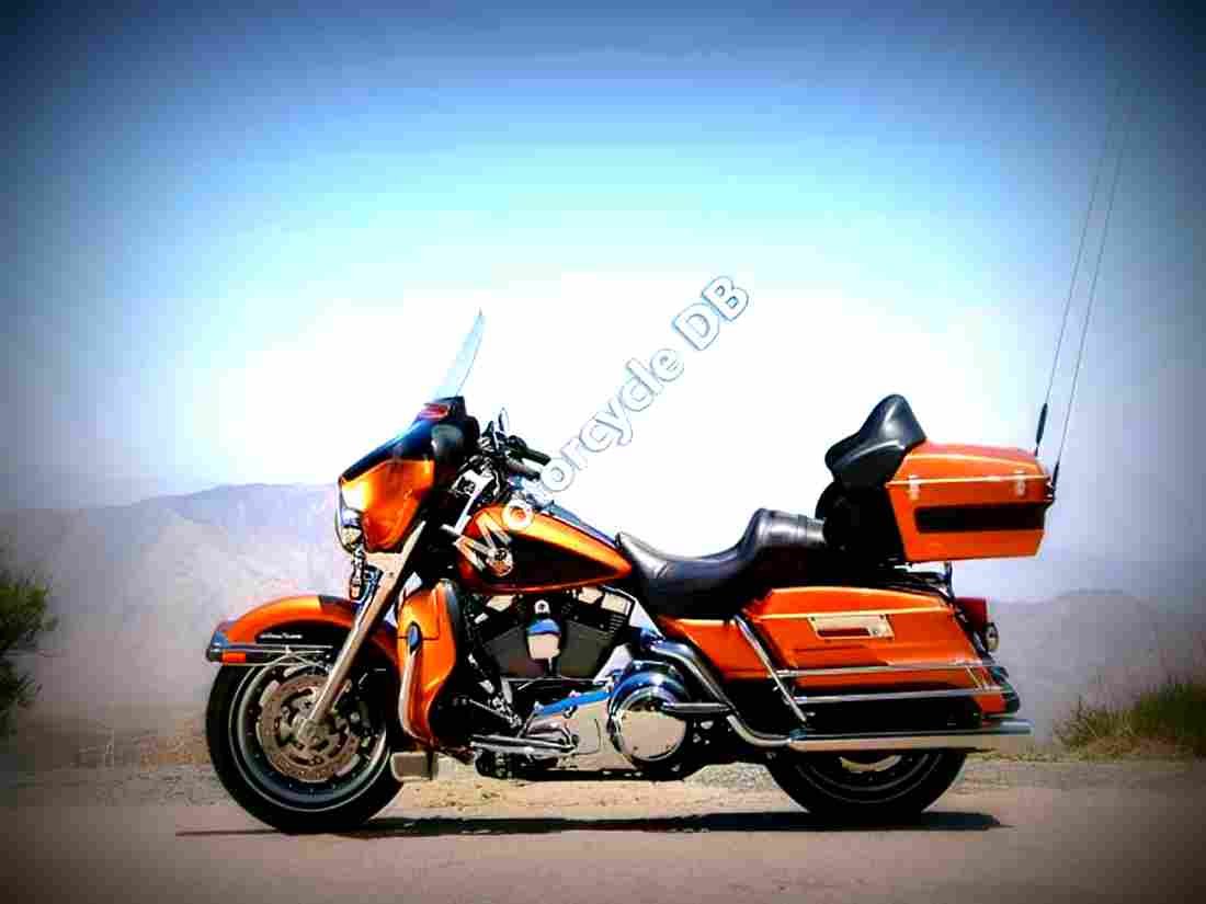 Harley Davidson 1340 Electra Glide Ultra Classic 1989 6 motorbike A4 Photo Print