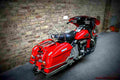 Harley Davidson 1340 FLTC (with sidecar) 1988 2 motorbike A4 Photo Print