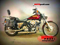 Harley Davidson 1340 Low Rider Custom 1993 1 motorbike A4 Photo Print