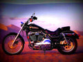 Harley Davidson 1340 Low Rider Custom FXLR (reduced effect) 1989 1 motorbike A4 Photo Print