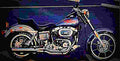 Harley Davidson 1340 Low Rider Custom FXLR (reduced effect) 1989 3 motorbike A4 Photo Print