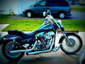 Harley Davidson 1340 Low Rider Custom FXRS 1986 1 motorbike A4 Photo Print