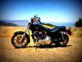 Harley Davidson 1340 Low Rider Custom FXRS 1986 3 motorbike A4 Photo Print