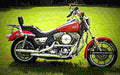 Harley Davidson 1340 Low Rider Custom FXRS 1986 4 motorbike A4 Photo Print