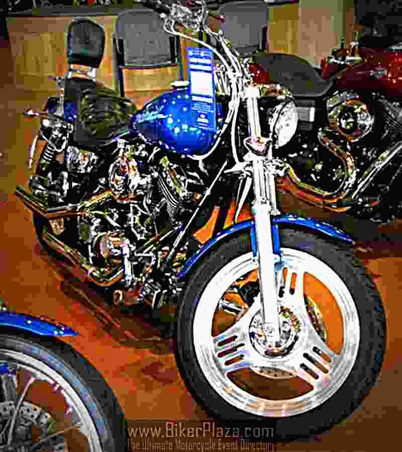Harley Davidson 1340 Low Rider Custom FXRS 1986 5 motorbike A4 Photo Print