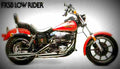 Harley Davidson 1340 Low Rider FXRS 1988 4 motorbike A4 Photo Print