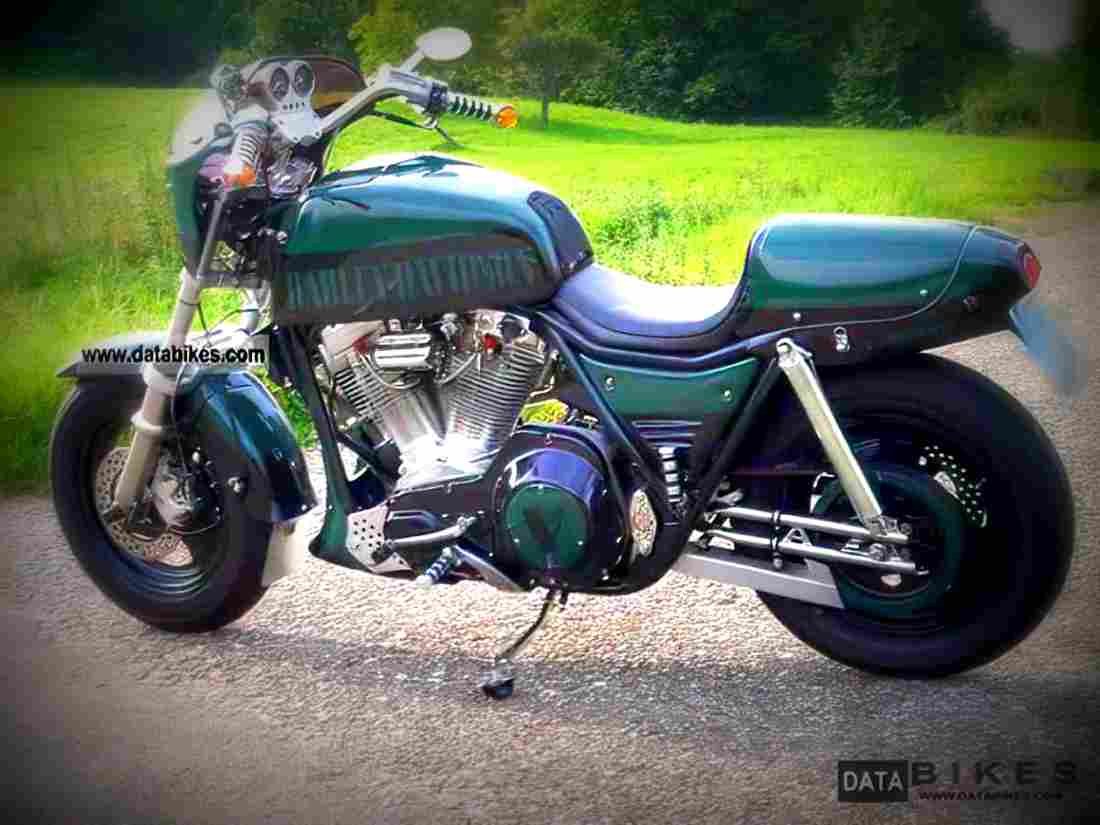 Harley Davidson 1340 Low Rider FXRS 1991 2 motorbike A4 Photo Print