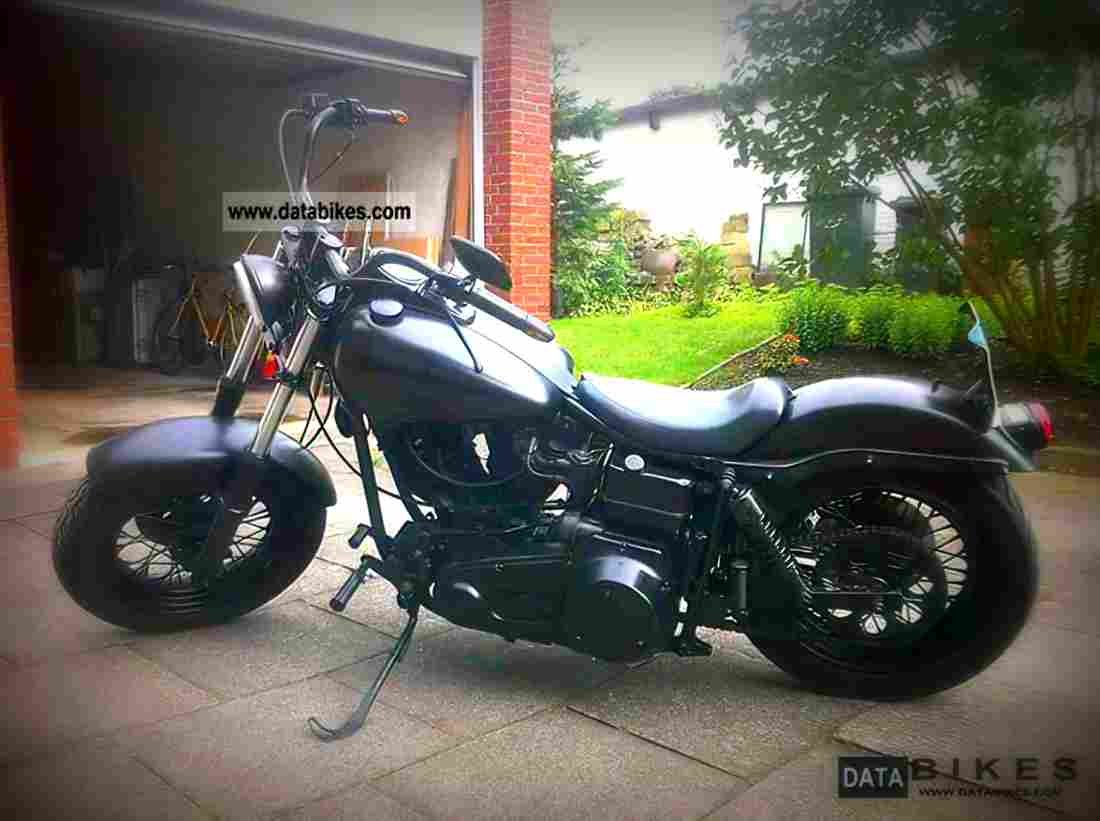 Harley Davidson 1340 Low Rider FXS 1980 4 motorbike A4 Photo Print