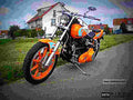 Harley Davidson 1340 Low Rider FXS 1980 6 motorbike A4 Photo Print
