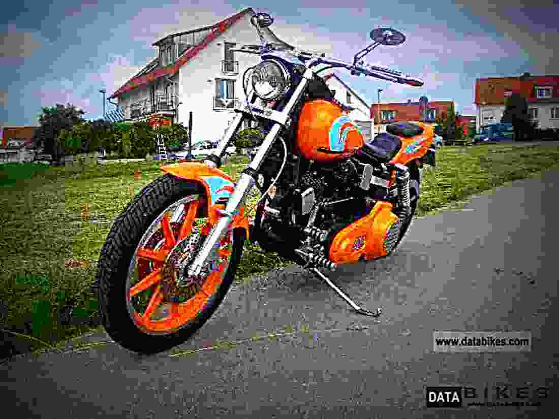 Harley Davidson 1340 Low Rider FXS 1980 6 motorbike A4 Photo Print